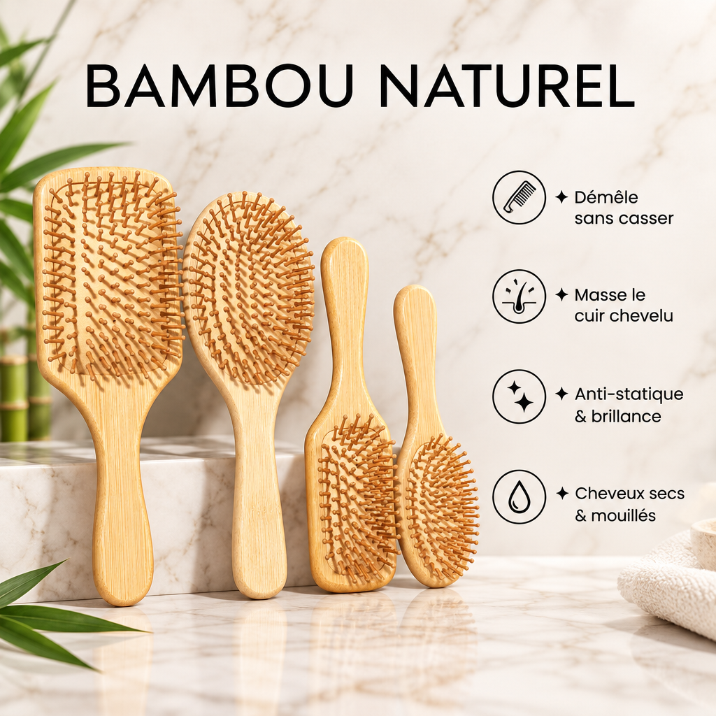 Brosse Bambou — Bénéfices