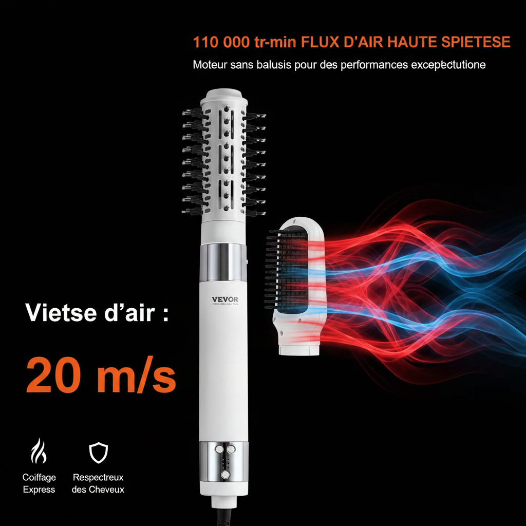 Brosse soufflante ionique haute vitesse SoraCare - packaging