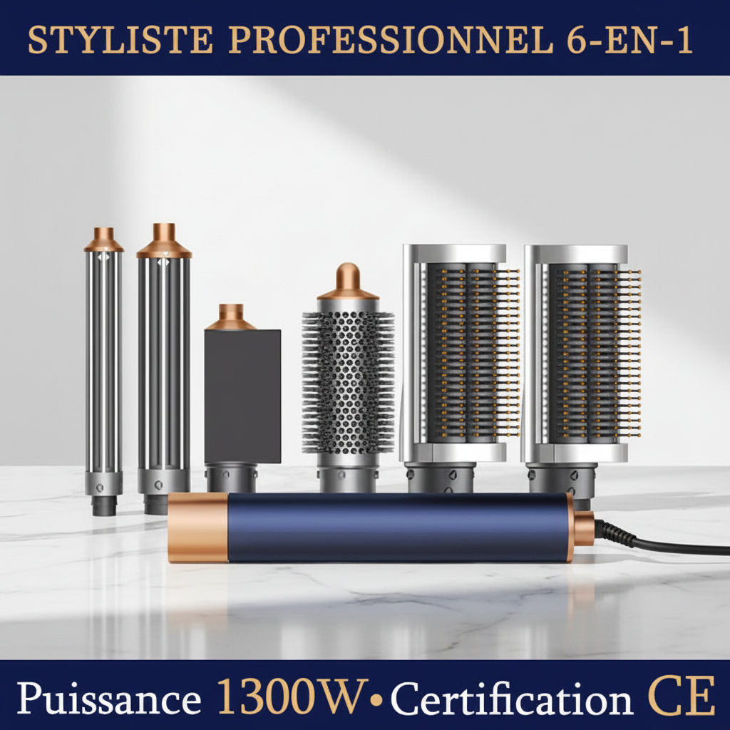 Kit complet SenCiciMen X9 6-en-1 - Styliste professionnel
