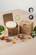 Shampoing Solide Bio Santal – Produit en relief