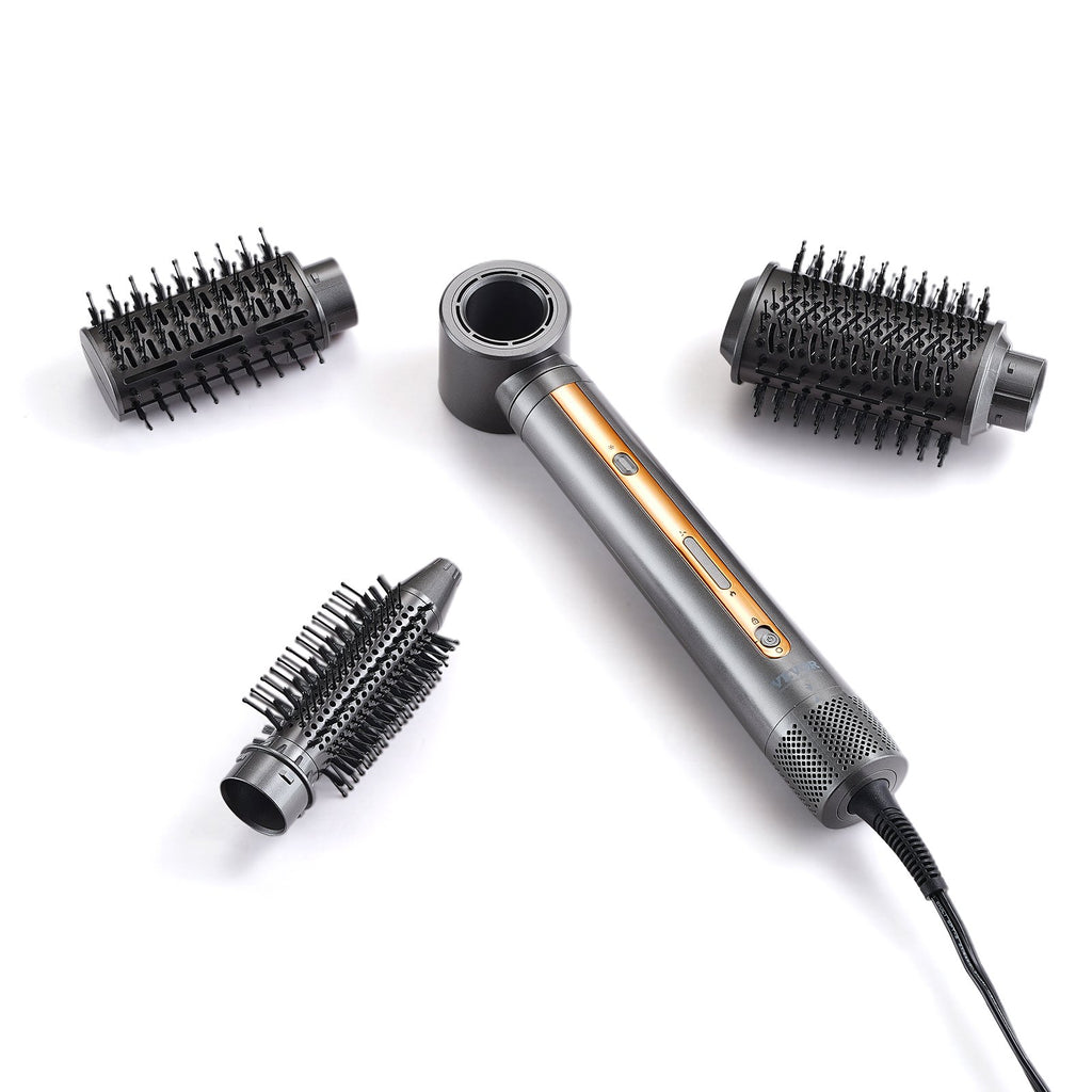Styler soufflant 4-en-1 SoraCare - utilisation sur cheveux lisses